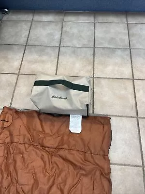 EDDIE BAUER Sleeping Bag  30”x 74”Non-allergenic Soft • $15