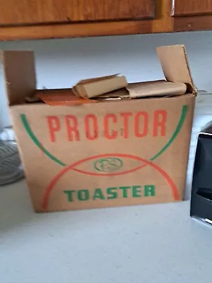 Vintage Proctor Silex 2 Slice Toaster T204B Chrome Made In USA • $26