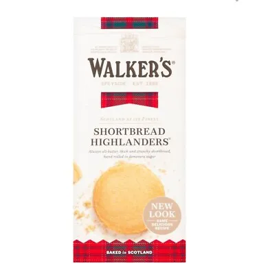 WALKERS SHORTBREAD HIGHLANDERS 160g X 2 • £10.98