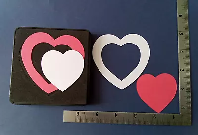 £12 • Buy Wooden Die - Heart Frame (Fits Sizzix Big Shot)