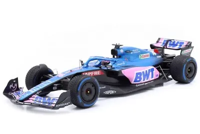 2022 Alpine A522 #14 7th Monaco GP Fernando Alonso In 1:18 Scale Spark • $160