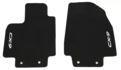 Genuine Mazda Floor Mats Carpet - Black - Front Set 0000-8B-N04B • $105.80