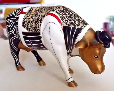 RARE Cow Parade - City Cow  #6015 • £49.95