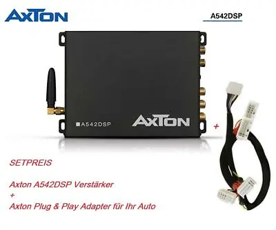 Axton A542DSP Dsp Amplifier With Plug -and-play Adapter For Skoda Toyota VW • $255.33