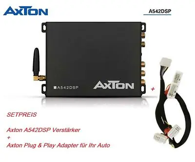 Axton A542DSP DSP Amplifier With Plug & Play Adapter For Skoda Toyota VW • $252.03