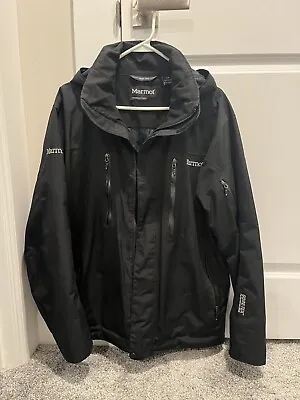 Marmot Alpinist Jacket GORE-TEX® PShell Size M Black • $249