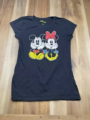 Mickey Minnie Shirt Adult Large Womens Tight Fit Disney Licensed Branded Disney  • $8.08