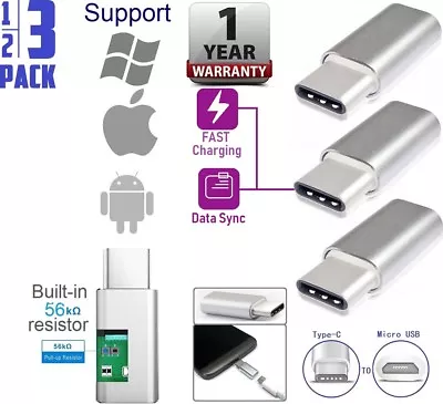 Type-C To MIcro USB OTG Adapter Connector For Samsung Galaxy S8/S8+ S9 Note8 9 • $10.99