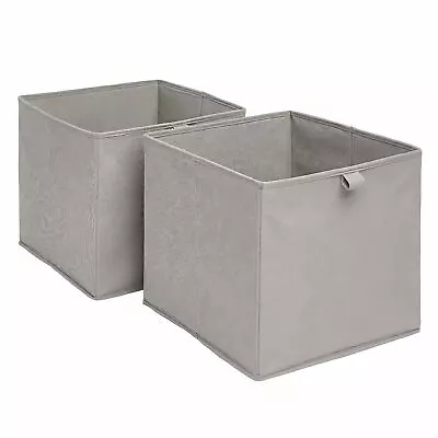 OHS Storage Cube Boxes For Toys Books Clothes Foldable Fabric Drawer Organiser • £8.49