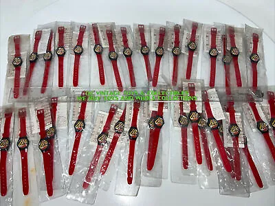 Vintage COCA-COLA Promotional Max Headroom Watch 80's NEW LOT-35 • $199.99