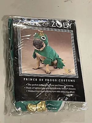 Zack & Zoey PRINCE OF FROGS Green Plush Easy-On/Off Polyester Halloween Costume • $10.59