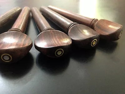 Oud Pegs Rosewood Swiss Models A Quality With Persian Eye 55/9/7 Mm 12 Pcs Lot • $5.99