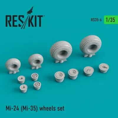 1/35 ResKit RS35-0006 Mi-24/Mi-35 Wheels Set • $20