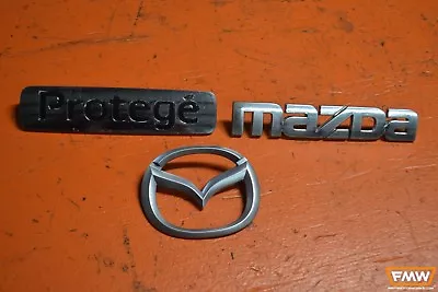 98 99 00 01 02 03 Mazdaspeed Protege Trunk Emblems Flying M OEM Factory  • $16.52