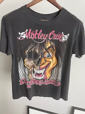 Motley Crue Dr Feelgood Vintage Rock T Shirt • $212