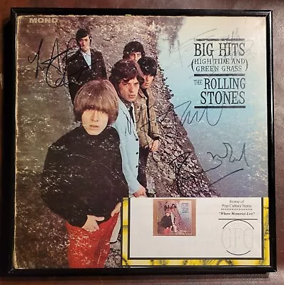 Signed Rolling Stones Album-Mic Jagger Keith Richards -Etc BIG HITS COA • $4500