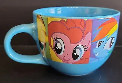 MY LITTLE PONY 24 Fl Oz Coffee Tea Large Soup Mug Cup 2013 Large Blue Ceramic • $27.95