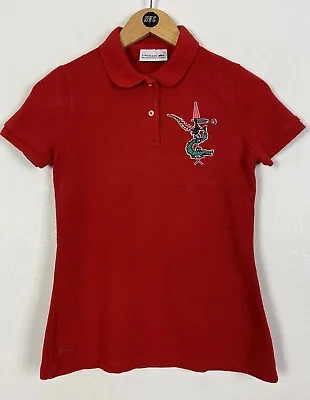 £15 • Buy Womens Lacoste Polo Shirt / XS / Jean Paul Goude
