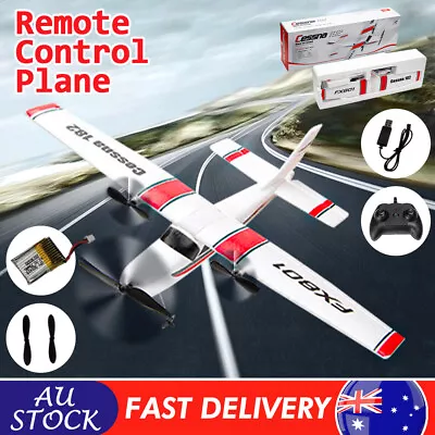 FX801 RC Plane Airplane Cessna 182 2.4GHz 2CH Remote Control Glider Flight RTF~ • $32.99