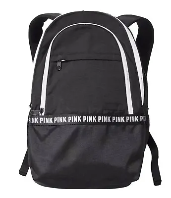 PINK  VICTORIA'S SECRET COLLEGIATE BACKPACK Black • $19