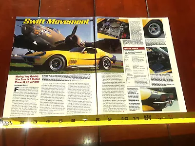 1970 Motion Performance Corvette Phase Iii Gt Original 1996 Article • $11.95