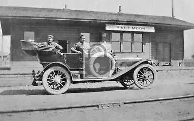 Railroad Train Station Depot Half Moon Bay California CA - 4x6 Reprint • $4.99