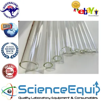 Glass Blowing Tubes Borosilicate Glass Tubing Wall Thickness 1.5mm- 6mm OD • $22.65