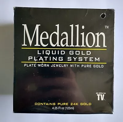 Medallion Liquid Gold Plating System Kit Contains Pure 24kt Gold New Sealed • $99.99