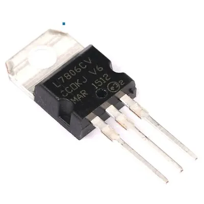 3PCS STMicroelectronics L7806CV Voltage Regulator IC REG LINEAR 6V 1.5A TO220AB • $6.98