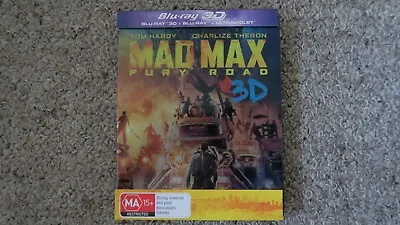 Mad Max Fury Road 3D Blu Ray Steelbook BRAND NEW RARE (DISCONTINUED) • $30