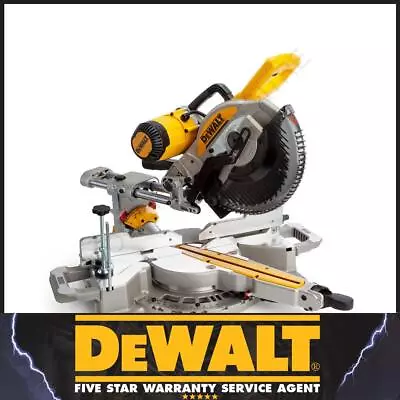 DeWalt Reconditioned DWS727 250mm 240V XPS Corded Double Bevel Slide Mitre Saw • £529.99