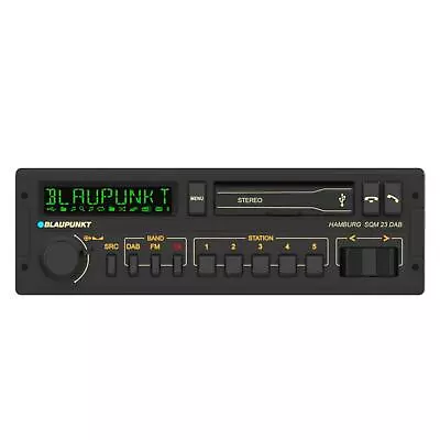 Blaupunkt Hamburg SQM 23 DAB Radio Bluetooth USB Retro Car Stereo 80s Classic • £349
