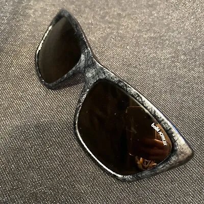 Vintage Bolle Sunglasses 527 Graffiti Grey Silver Selling For Frame Only *As Is • $75