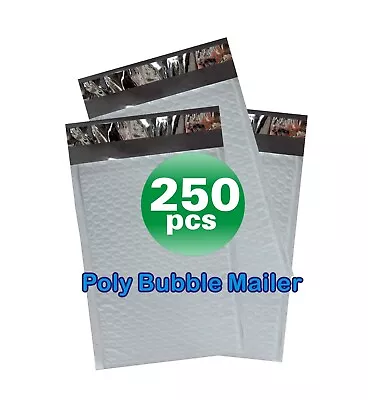 Yens® 250 #0 6x10 Poly Bubble Padded Envelopes Mailers Inner 6x9  • $35.99