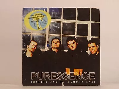 PURESSENCE TRAFFIC JAM IN MEMORY LANE (C58) 1 Track Promotional CD Single Card S • £5.32