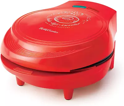 BETTY CROCKER Donut Maker Mini Maker With Nonstick Surface Red  • $37.83