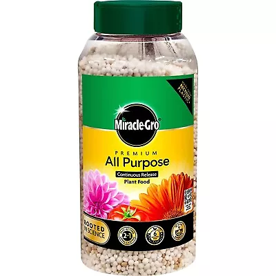 Miracle-Gro Plant Food Premium Fast Acting All Purpose Continuous Release 900g • £9.99