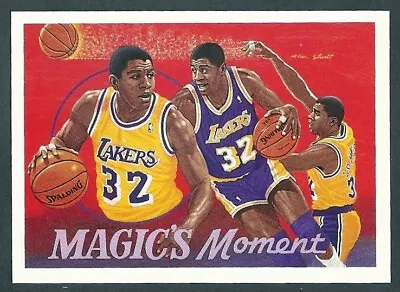 Magic Johnson 1991-92 Upper Deck #29 Magic Moments Los Angeles Lakers • $2.12