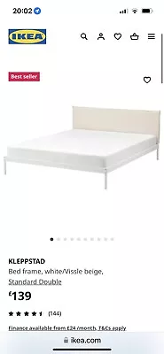 IKEA Double Bed Frame And Mattress  • £200