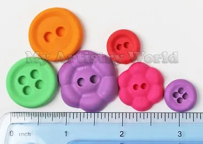 Buttons For A Cake/cupcakes. A Set Of 30 Edible Fondant Cake/cupcake Decoration • £14.46