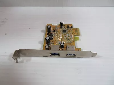 Lenovo 2 Port USB 3.0 Card - PCI-E X1 - Full Profile Bracket 03T8322 • $9.99