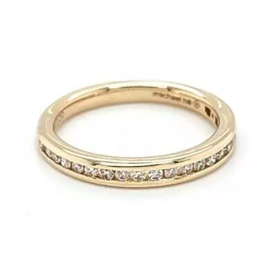 14ct YELLOW GOLD & DIAMOND DRESS RING TDW 0.20cts VALUED $1199 • $599