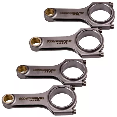 H-Beam Connecting Rods W/ARP Bolts For Audi A3 A4 A6 TT 1.8T For VW Golf Passat • $521.19