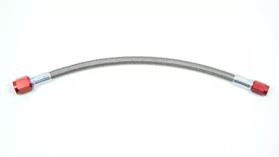 12  Fragola -3 AN To -4 AN Nitrous Braided Stainless Steel Hose Assembly Red • $20.60