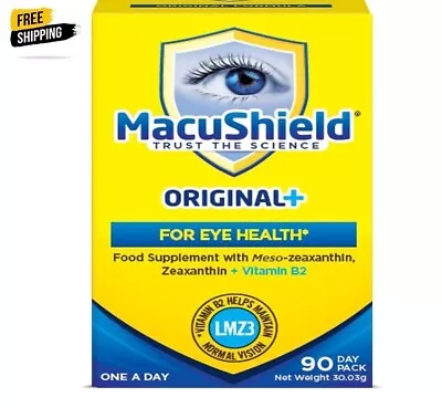 MacuShield Original Eye Health Supplement - 90 Capsules • £20.04