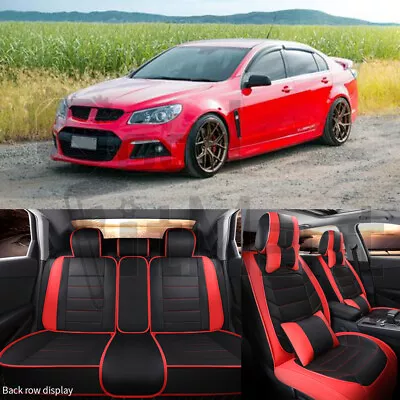 For Holden Commodore VF VE Ute Sedan Front Rear Car Auto 5 Seat Covers Protector • $159.23