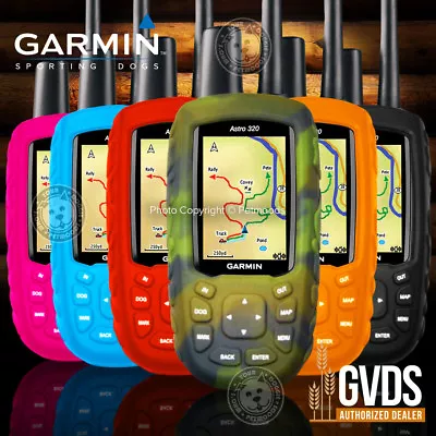 Garmin Astro 900 430 320 Protective Cover Heavy Duty Flexible Silicone Case GVDS • $20.99