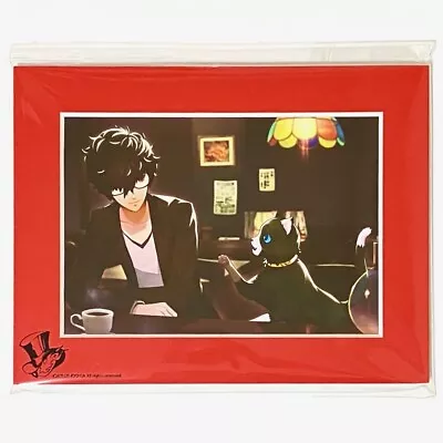 PERSONA 5 Hero Joker Ren Amamiya Morgana Mona [CHARA-FINE Mat] Art Panel Japan • $169.99