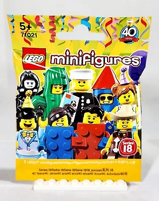 LEGO Minifigures - Series 18 - PARTY Lego Item: 6212812 Brand New & Unopened • $6.99