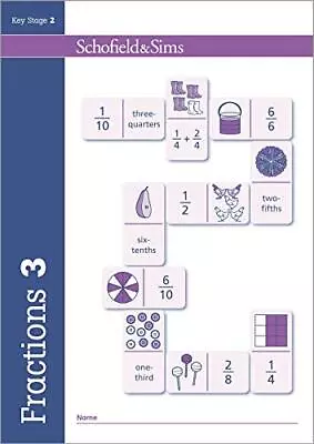 Fractions Decimals And Percentages Book 3: Year 3 Ages 7-8 By Hilary Koll The • £3.50